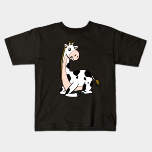 Cow Giraffe Kids T-Shirt